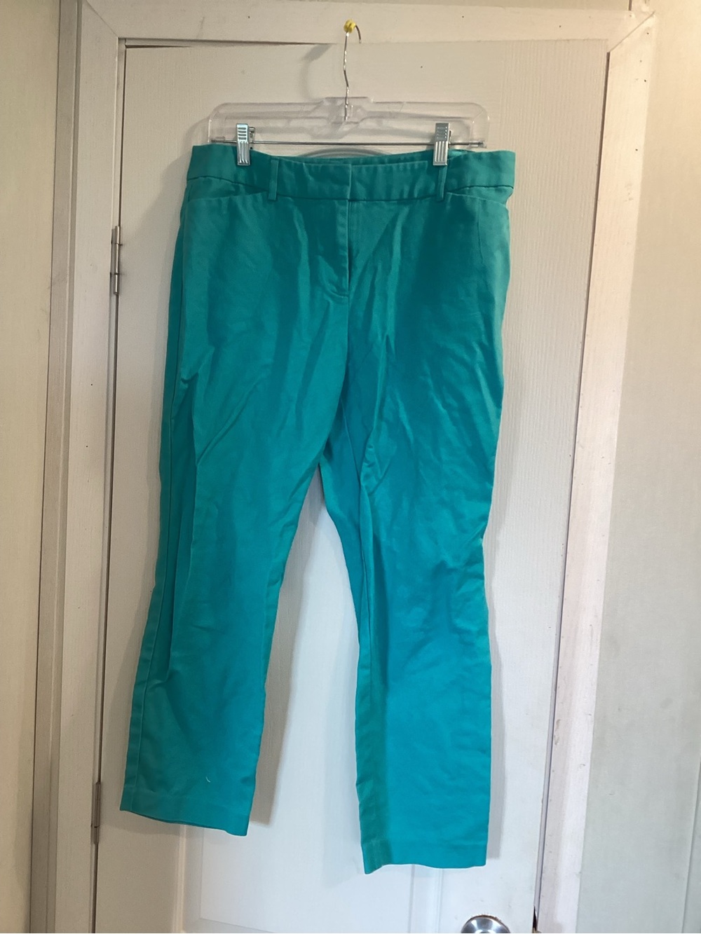 Liz Claiborne Teal Straight-Leg Women's Trousers 10 EUC